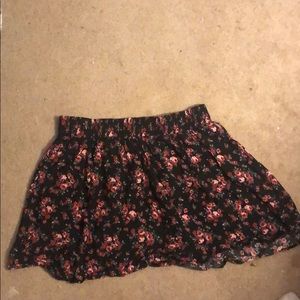 Floral skirt forever 21